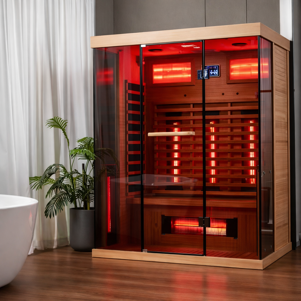 NovaTherm DualVista Infrared Sauna Cabin